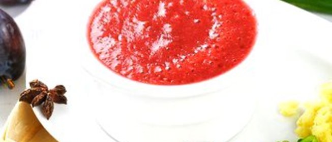 Сливовый соус к мясу на гриле