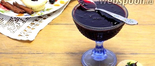 Джем из йошты с корицей