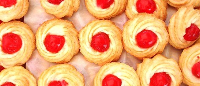 Печенье с вишней