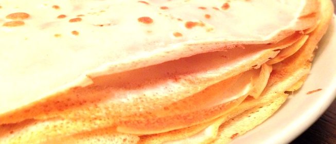 Блины тонкие обыкновенные