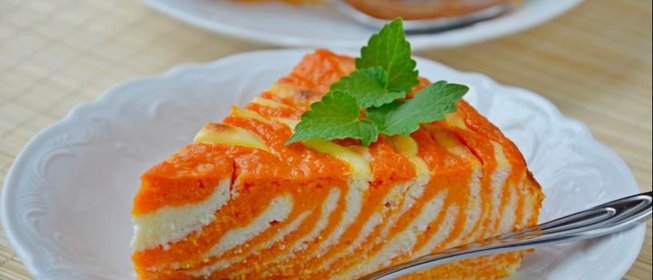 Тыквенно-творожная запеканка