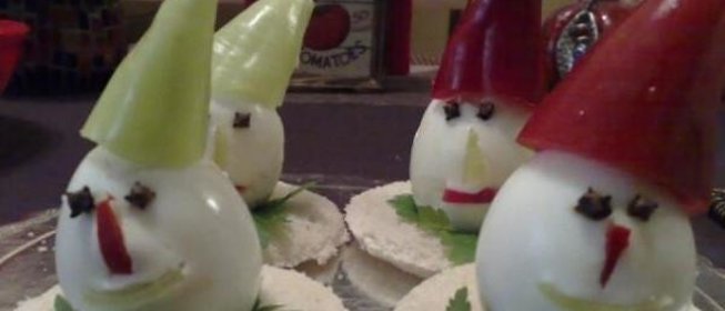 Яичная закуска Арлекин