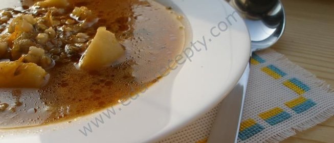 Рассольник с тремя крупами