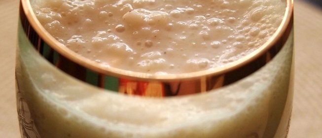 Яблочно-кефирный коктейль