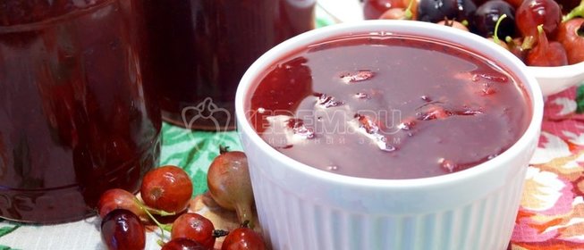 Джем из крыжовника на зиму