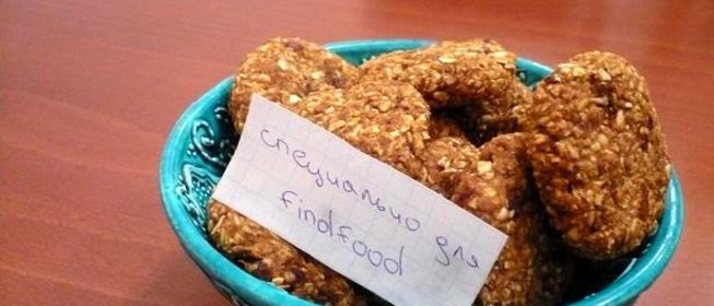 Овсяное печенье на финиках