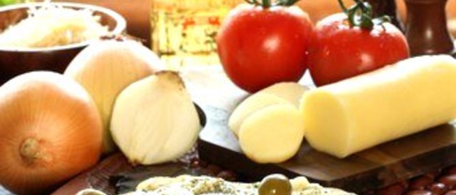 Пицца с сырным кремом