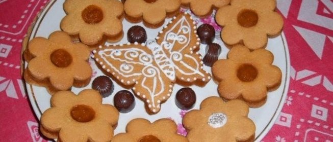 Овсяное печенье «Цветочная поляна»