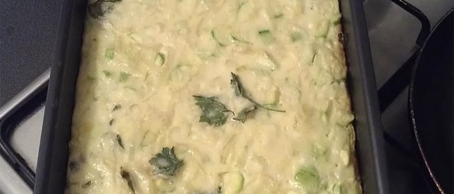 Кабачковая запеканка