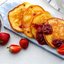 Оладьи на простокваше, с кукурузной мукой