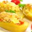 Фаршированный картофель c копченым мясом