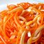 Салат с кальмарами и морковью