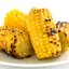 Кукуруза на шпажках в пармезане и табаско