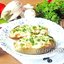Белые баклажаны фаршированные курицей и грибами