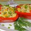 Перец, фаршированный пшеном и сыром