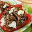 Болгарский перец, фаршированный грибами, овощами и киноа