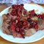 Свинина с клюквенным соусом