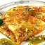 Блинчики с зеленым луком