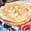 Тонкие блины со сливочным маслом