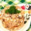 Салат с тунцом и сухариками
