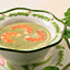 Щавелевый суп с пастернаком и креветками