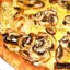 Пицца со свежими грибами