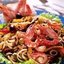 Салат морской со спагетти