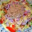 Салат с тунцом консервированным и майонезом