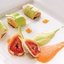 Куриное филе-миньон с луком-пореем, муссом из авокадо и моркови от Павла Рогожина
