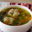 Куриный суп с картофельными клёцками и гречневыми хлопьями