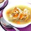 Куриный суп с солёными лисичками и перловкой