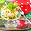 Салат с кальмарами и кукурузой