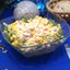 Салат с кальмарами и кукурузой