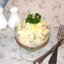 Салат с тунцом, рисом и сыром