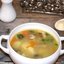 Куриный суп с овсянкой и грибами