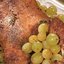 Утка с куриной начинкой и виноградом