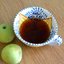 Чай с яблоком и корицей
