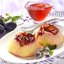Сырники на пару со сливовой шапочкой