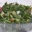 Необычный салат с маринованным виноградом и зеленым луком