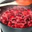 Клюквенный соус с белым луком и светлым изюмом