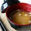 Японский суп мисо с соевым соусом и тофу