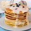 Творожные панкейки с черносливом