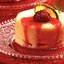 Пирожное с ягодным кремом = мусс из гребешков с малиновым соусом