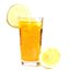 Цитрусовый газированный оранжад с лимонной травой