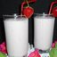 Коктейль молочный с клубникой