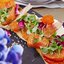 Брускетта с лососем, сливочным сыром и песто от Михаила Кукленко