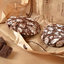 Шоколадное печенье в сахарной пудре