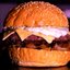 Чизбургер с карамелизованным луком с бальзамическим уксусом и соусом тар-тар