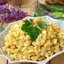 Салат с кальмарами,яблоком и яйцом