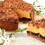 Карамельный сырник с черносливом